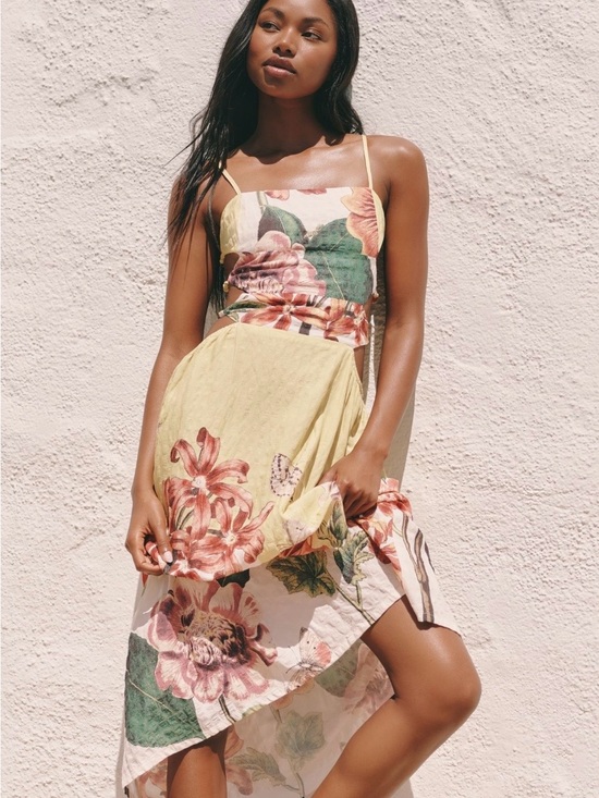 Celandine Dresses & Skirts - Celandine Beaded Midi Dress